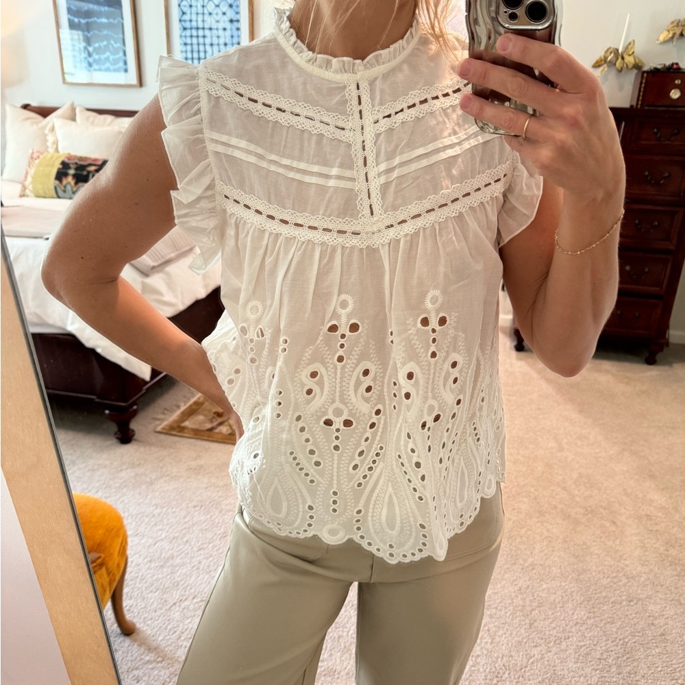 Honey & T Peasant top